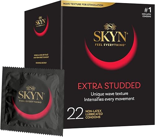 Miniatura 16 de SKYN Condones Excitation – 12 unidades – Preservativos ultrafinos y lubricados sin látex para un ajuste natural y suave