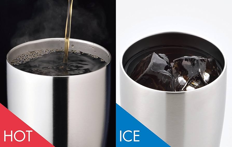 Amazon.co.jp: カクセー 真空二重 ステンレスタンブラー 490ml