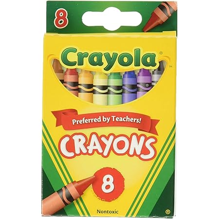 Crayola Crayons,8 Count (3 Pack), Pack of 3, 3 Piece