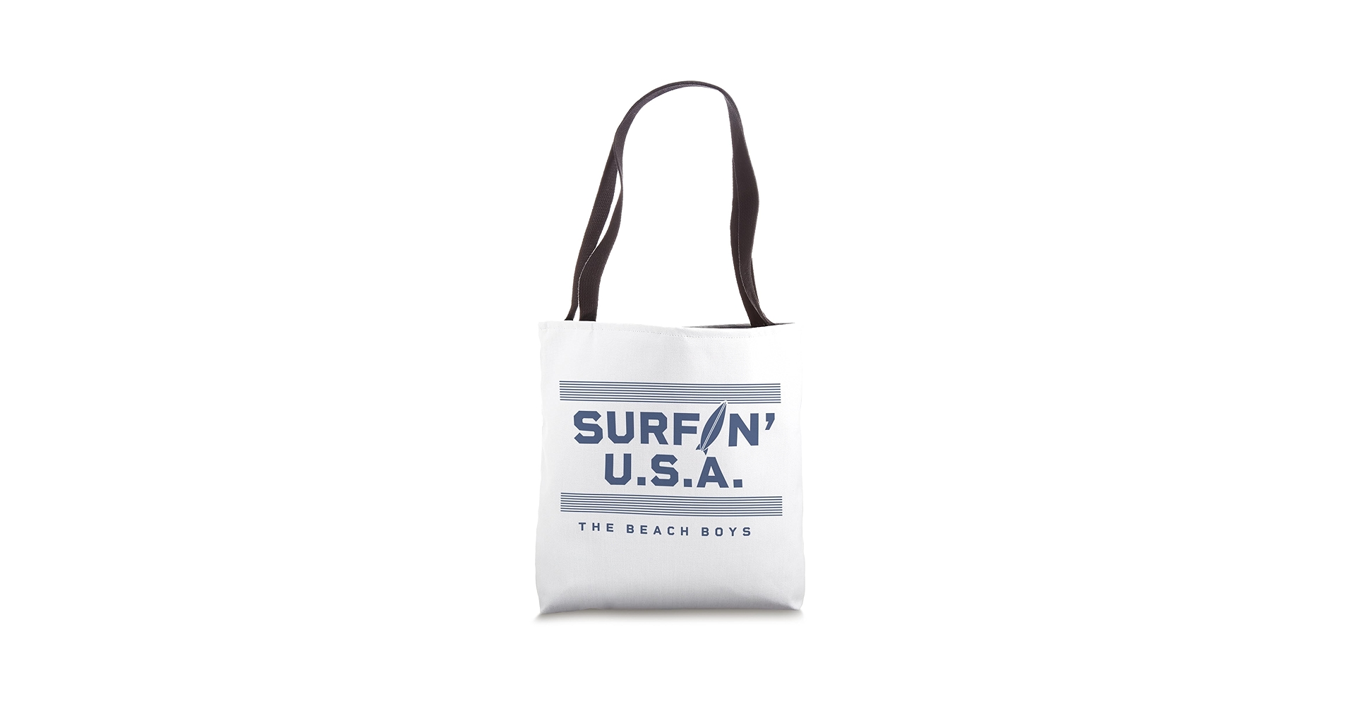 Amazon.com: Official Beach Boys Surfin' USA Tote Bag