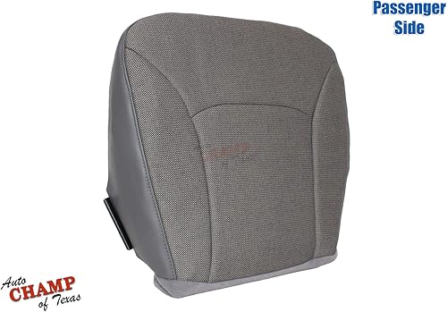 Miniatura 2 de Auto Campeón de Texas Compatible con -2004-2008 Ford E-150 E-250 E-350 Van-pasajero lado inferior tela cubierta gris