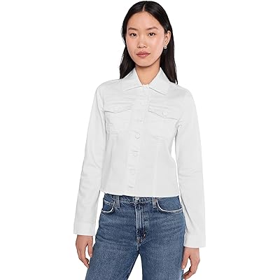 KUT from the Kloth Kara Jacket optic white