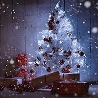 Vista 3 de Paquete de 16 Luces LED de Hadas Operadas con Batería Luces de Cadena de 10 Pies 30 LED Impermeables Luces Centelleantes Luces para Frascos Mason