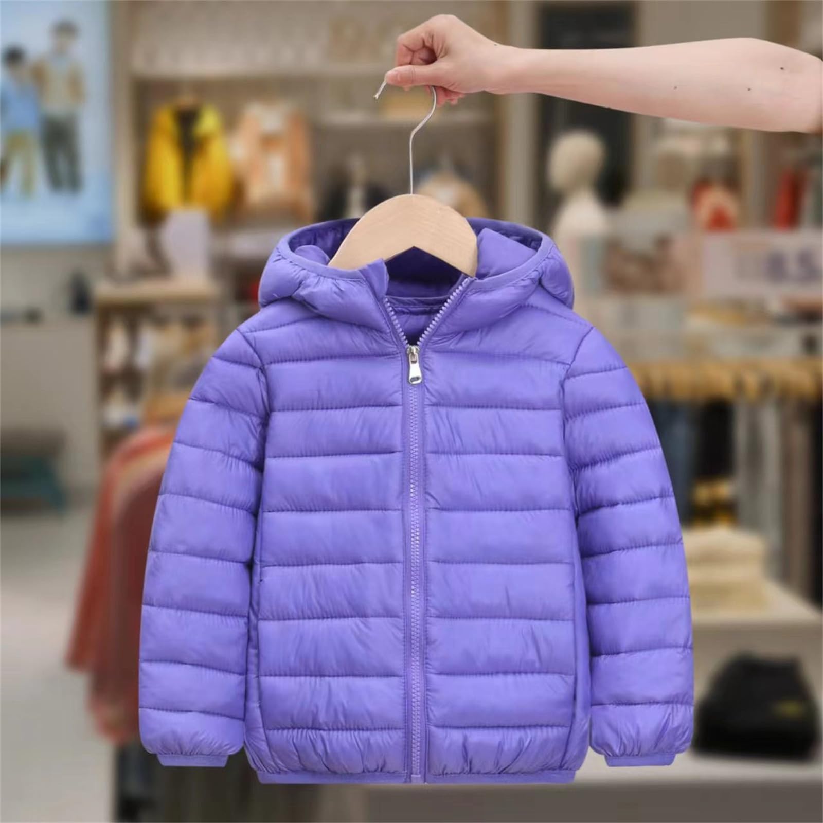 Giacca Invernale Bambina Piumino Bambino Giacche Ragazzi Giubbotto Bambini Giubbino Ragazza Piumini Neonato Bimba Antivento Cappotto con Cappuccio Ragazza 2-14 Anni