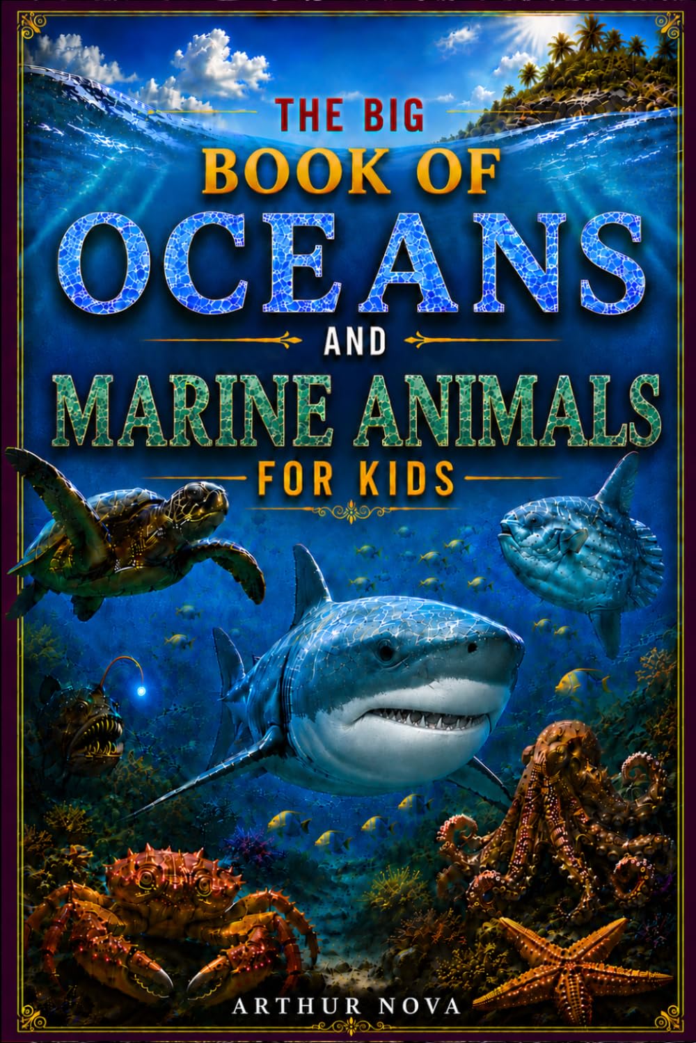 THE BIG BOOK OF OCEANS AND MARINE ANIMALS FOR KIDS: Fascinating Facts, Incredible Discoveries and the Most Amazing Wonders of the Underwater World