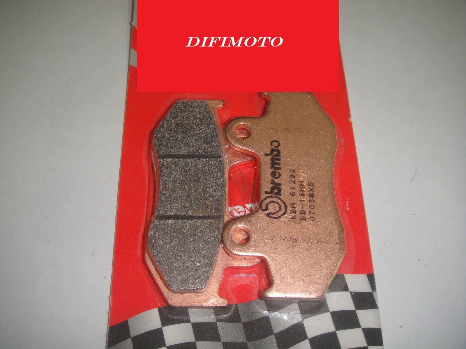 PASTIGLIE FRENO BREMBO ANTERIORI SINTER XS @ 125/150 2000>2006 DYLAN 125/150 2002>2007 SH 125/150 2000>2008