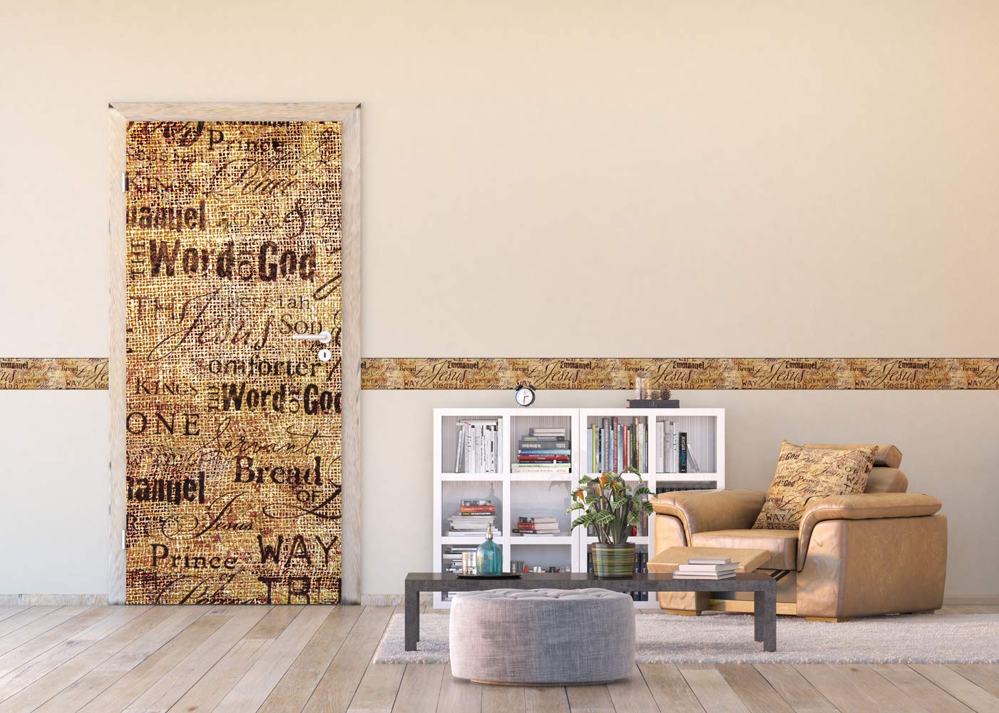 Cuscino Decorativo AG Design Con Cavalli 45x45 Cm - Microfibra Stampa Fronte/Retro - 2