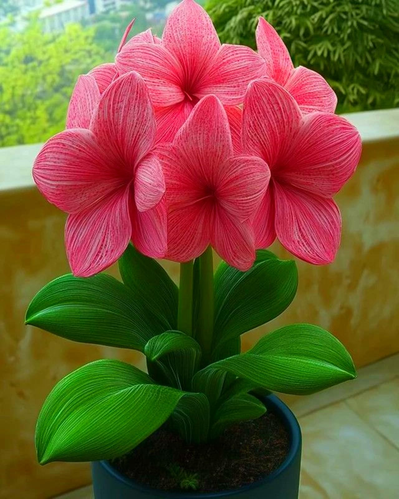 Amaryllis Plants for Sale.,Amaryllis Plants Bulbs, Ideal for Cut Flowers and Wedding Decor-1bulb-H