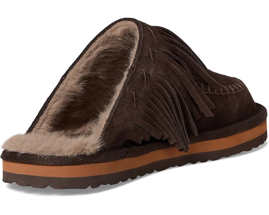 Free People Fallon Fringe Mules - Back View