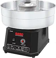 Máquina de Algodão Doce Profissional Elétrica Bivolt Eventos Aniversários Buffet Infantil Saro