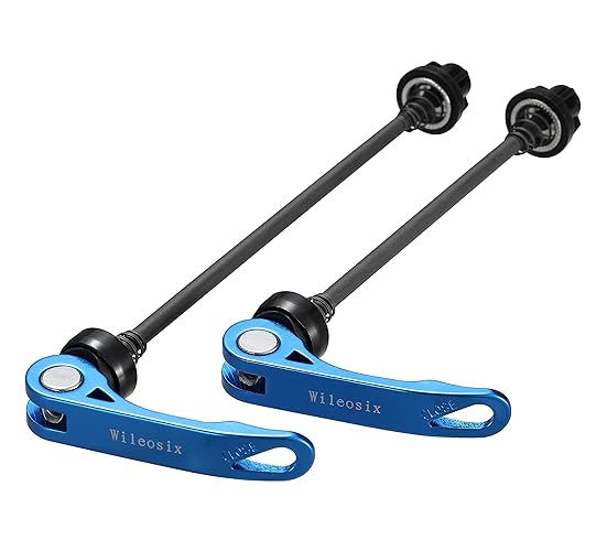 Wileosix Quick Release Axle Skewer Set - Front & Rear