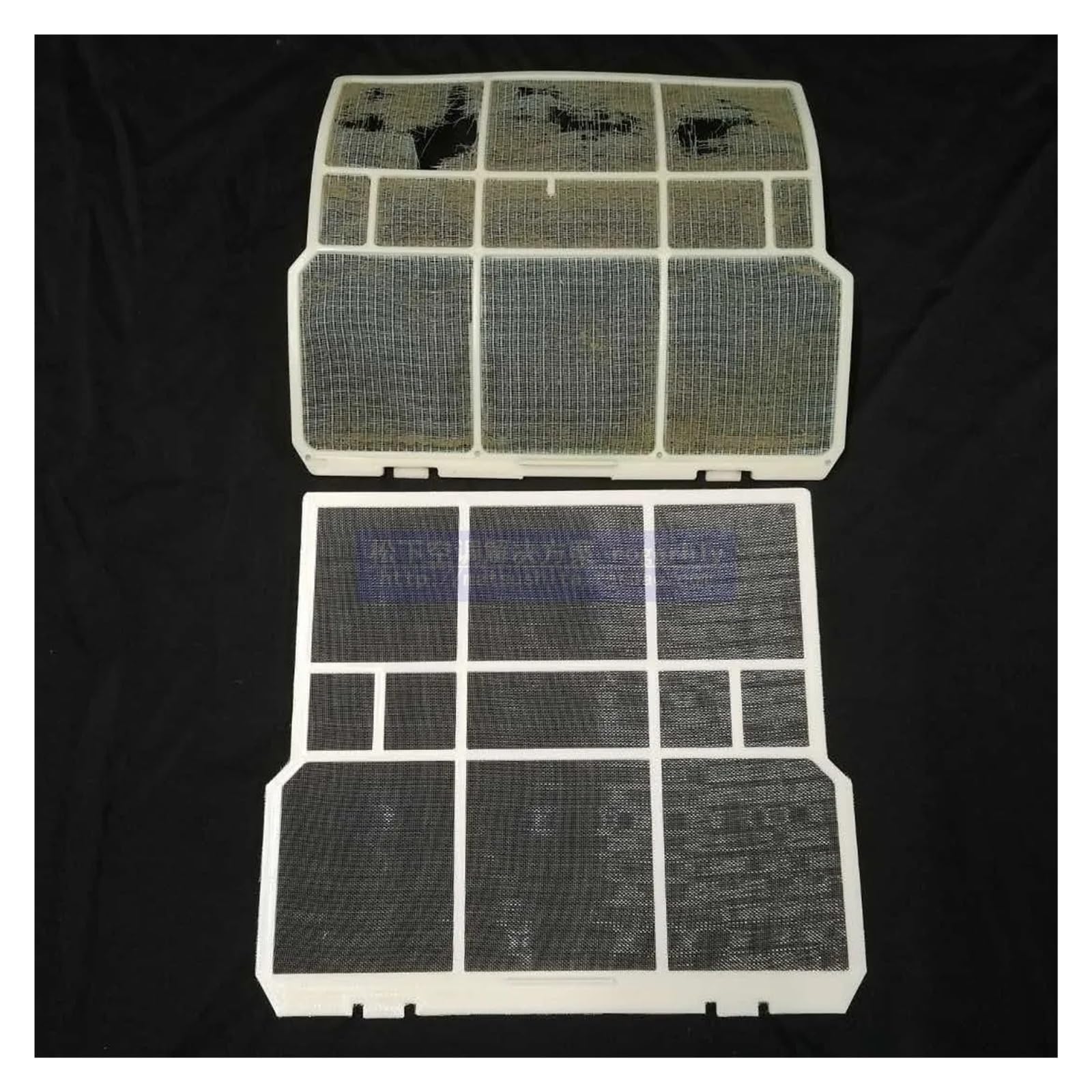Schermo antipolvere for filtro aria condizionata, compatibile con TOSHIBA | 2 pezzi, filtro 28X25C