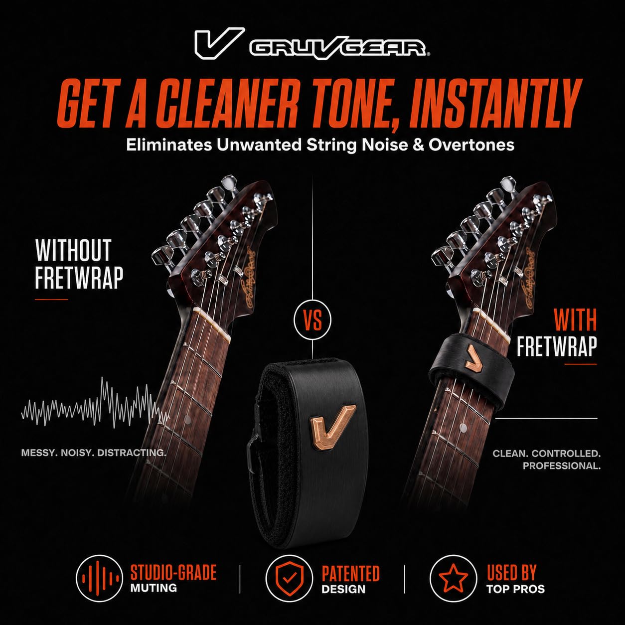 Gruv Gear Frettes pour guitare basse (FW1-DKD-SM)