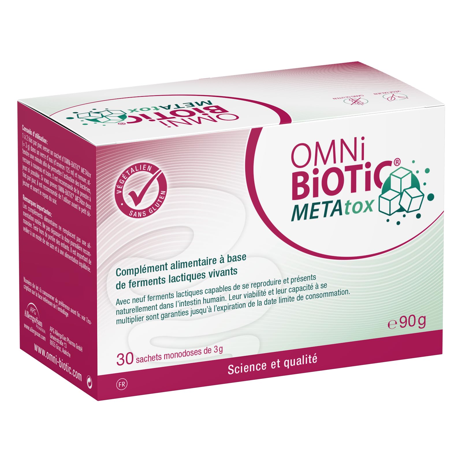 OMNi-BiOTiC METAtox | Probiotique | Sucre, graisses & équilibre intestinal