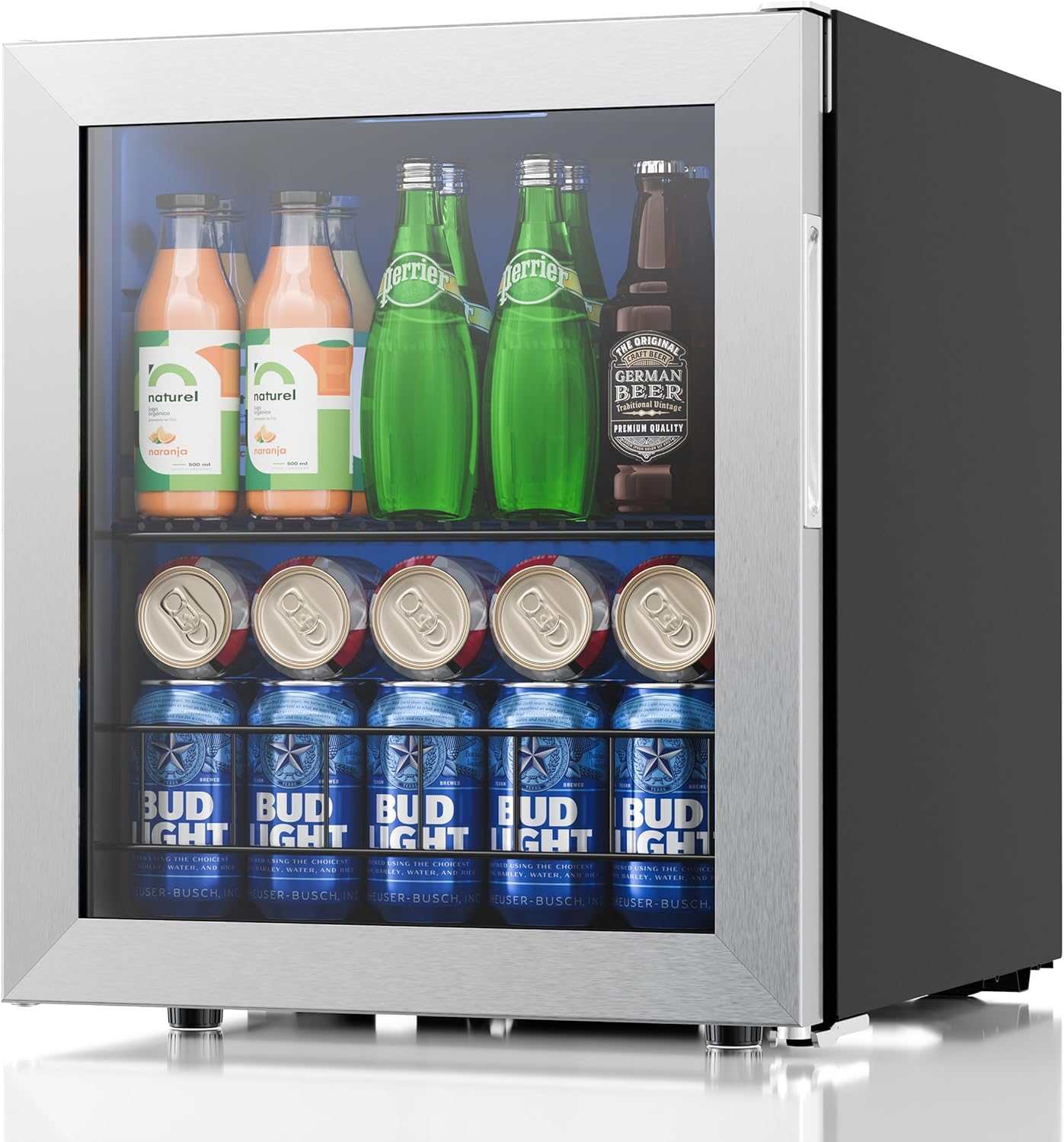 Yeego YG-YEG-BSJC46 1.6 cu ft Beverage Cooler Stainless Steel