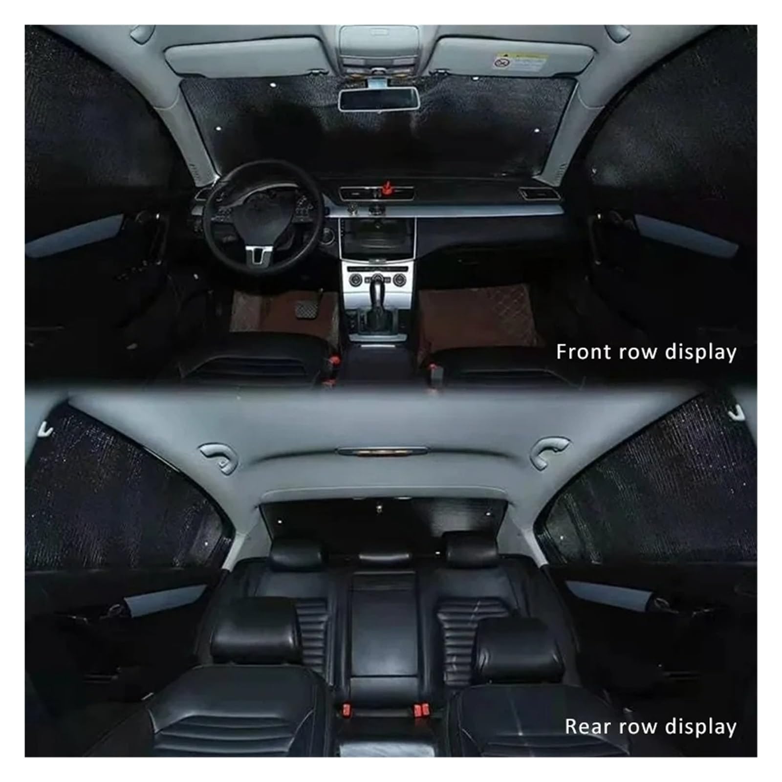 para Jeep para Grand para Cherokee para WK2 2011~2021 Parasol para Coche Parabrisas Visera Anti-UV Cubre Accesorios Interiores Parasol para Automóvil(All Sunshades)