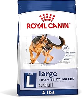Royal Canin Size Health Nutrition Large Adult Dry Dog Food, 4 lb Bag