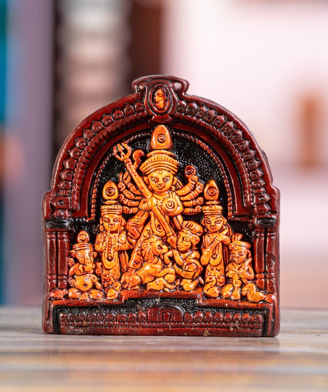 Amazon.com: Haus Fabula Handcrafted Terracotta Goddess Durga Idol