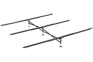 Glideaway Queen Size Bed Frame Support System for Enhanced Mattress Support