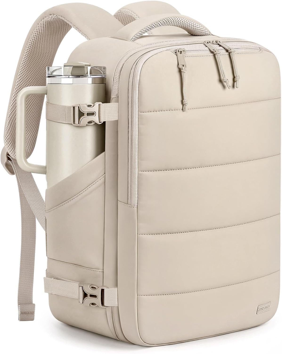 mibasies 35L Short-Trip Backpack for Women, Fits 15.6" Laptop