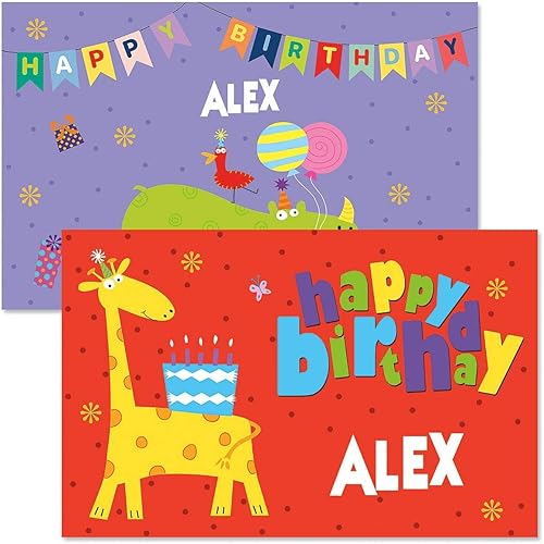 Snowman & Bear - Mantel individual reversible de Navidad para niños, 11 x 17 pulgadas, mantel individual laminado reversible Lillian Vernon