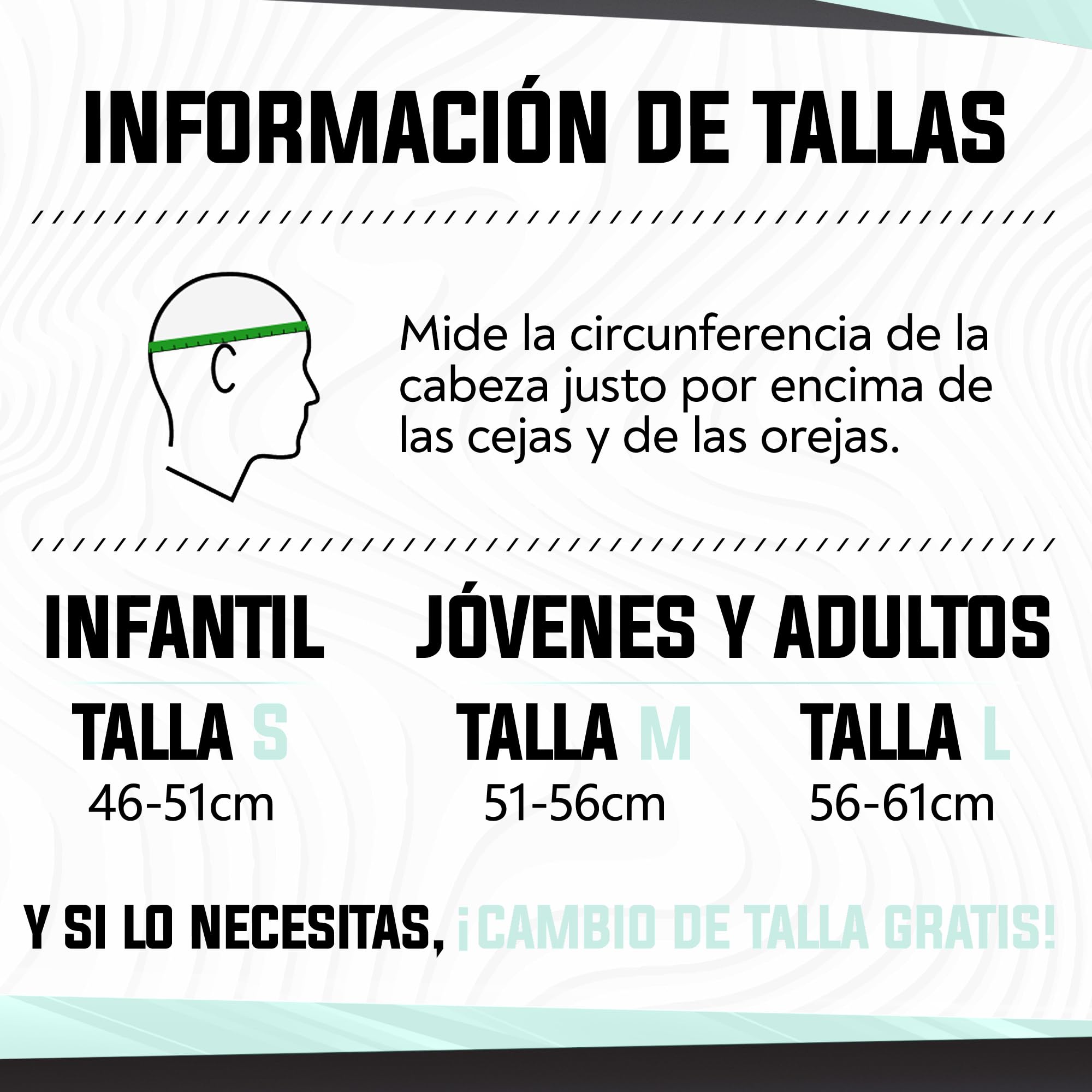 Wayout Sports - Casco Deportivo Unisex - Niños, Jóvenes y Adultos — view 5
