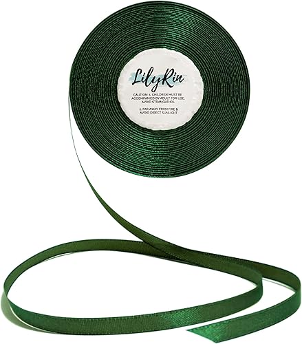 Miniatura 13 de Cinta de color malva antiguo de 1/4 de pulgada, rollo de satén de 36 yardas, perfecto para arte, boda, baby shower, embalaje de cumpleaños, álbumes