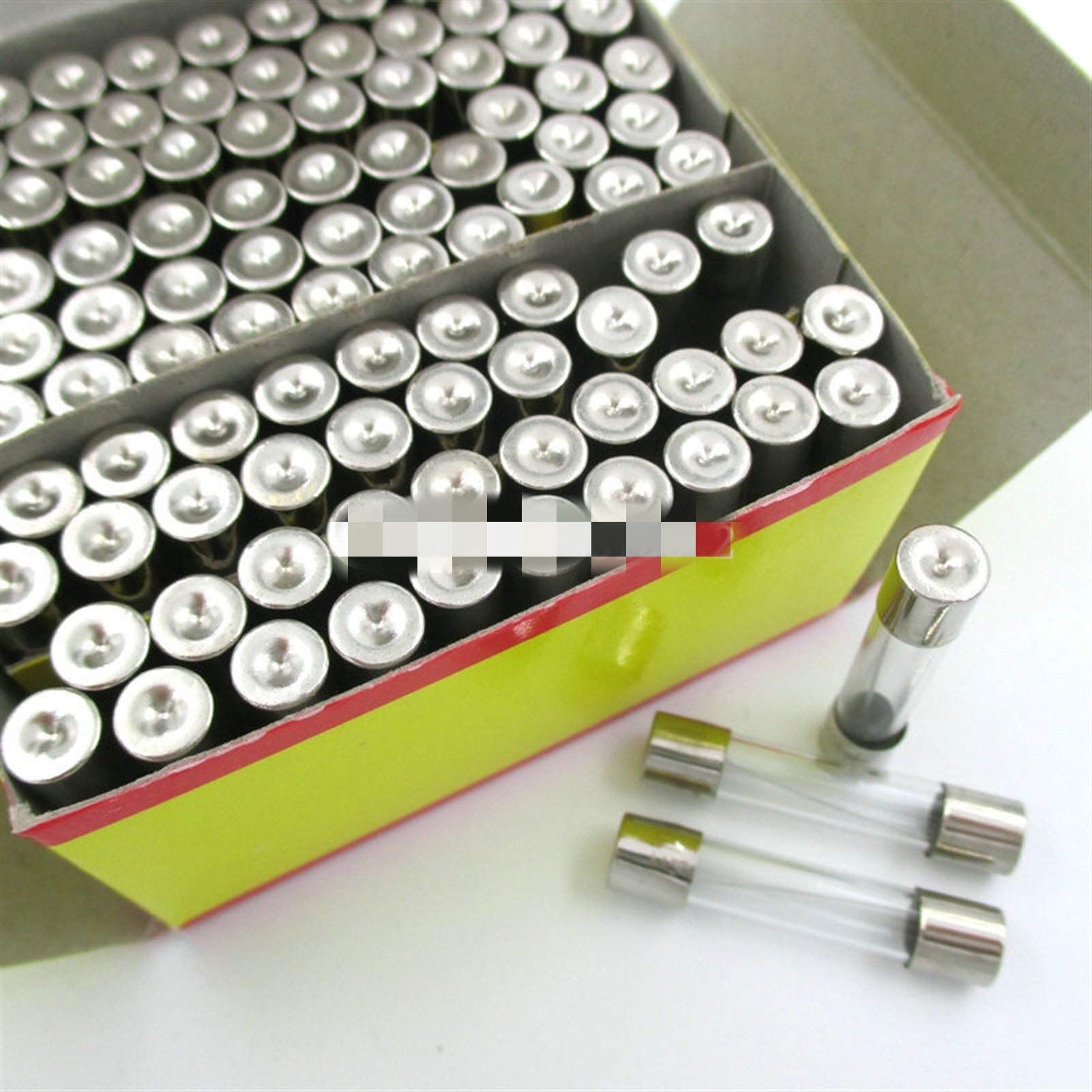 Fusibles 20A 250V tube verre 6x30mm lot de 20 composants électroniques à soufflage rapide