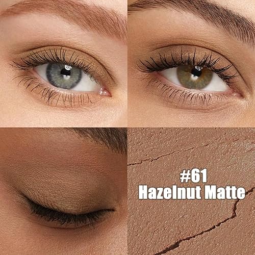 Vista 42 de evpct - Juego a granel de lápices de sombra en crema para ojos, impermeable, brillante, metálico, blanco deslumbrante, gris, plateado, negro