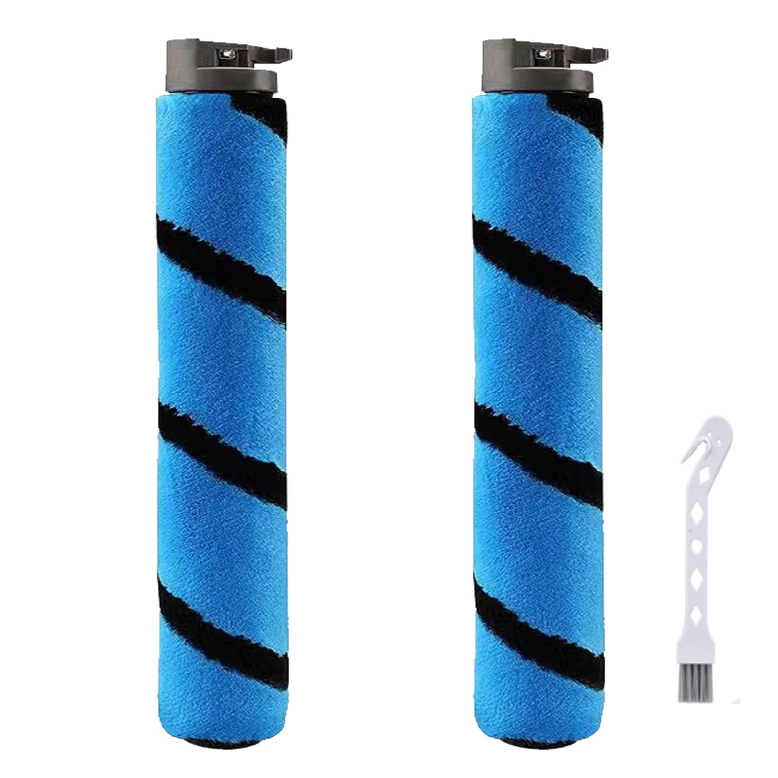 ZYBULSHJT 2 Pcs Roller Brush Replacement Parts for Shark AZ2000 AZ2000W AZ2002 LA502 Vertex DuoClean PowerFins Powered Lift-Away Upright Vacuum Accessories Part # 1483FC2000
