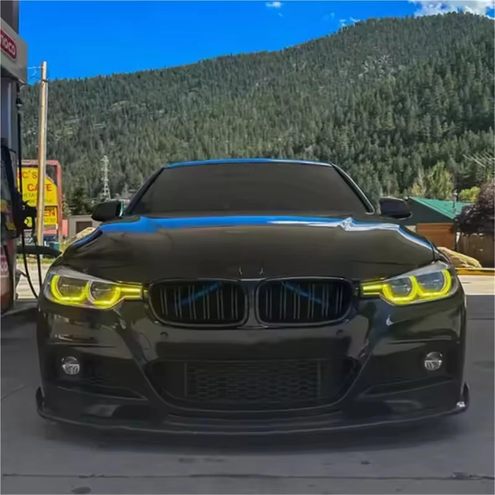 Luces Traseras Para 3 Para Serie Para F30 Para F35 2013-2019 Amarillo Bnco LED Lámpara Señal Giro Enchufe Faros Coche Conjuntos Luces