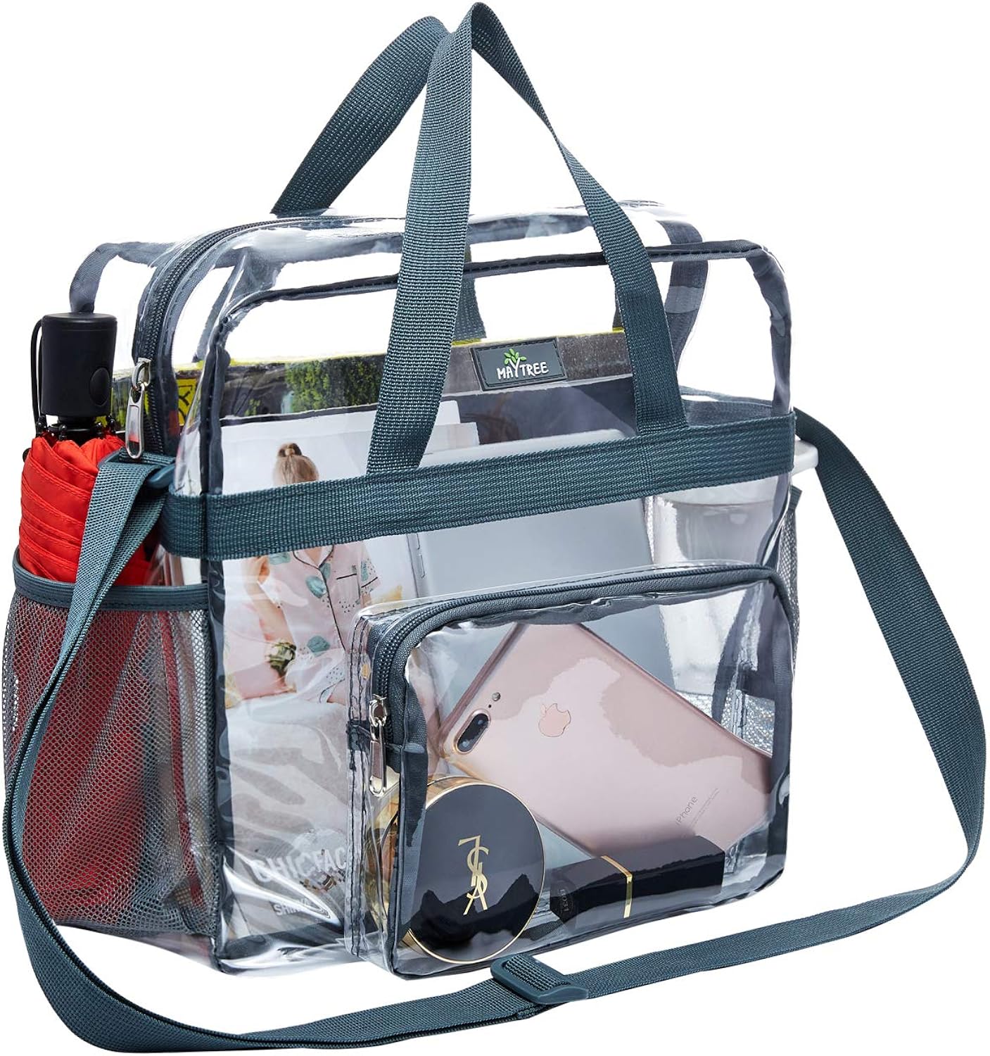 Clear Bag Stadium Approved, Transparent Tote Bag and See Through Tote
