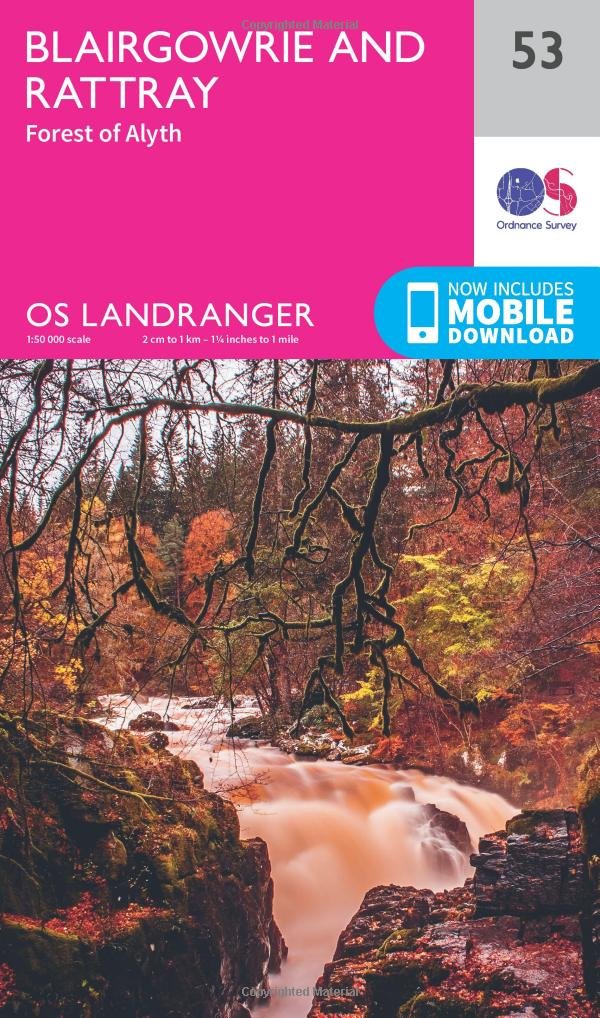 Blairgowrie & Forest of Alyth by Ordnance Survey (Sheet map, folded)