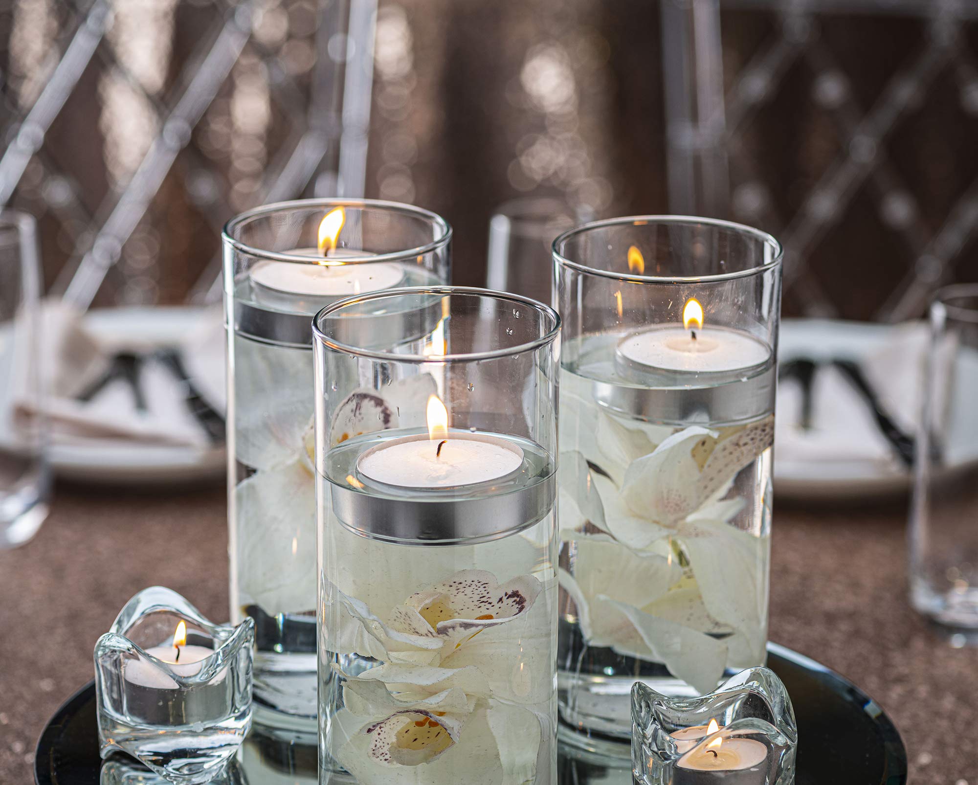 Bolsius tealights non profumati durata di combustione fino a 3,5
