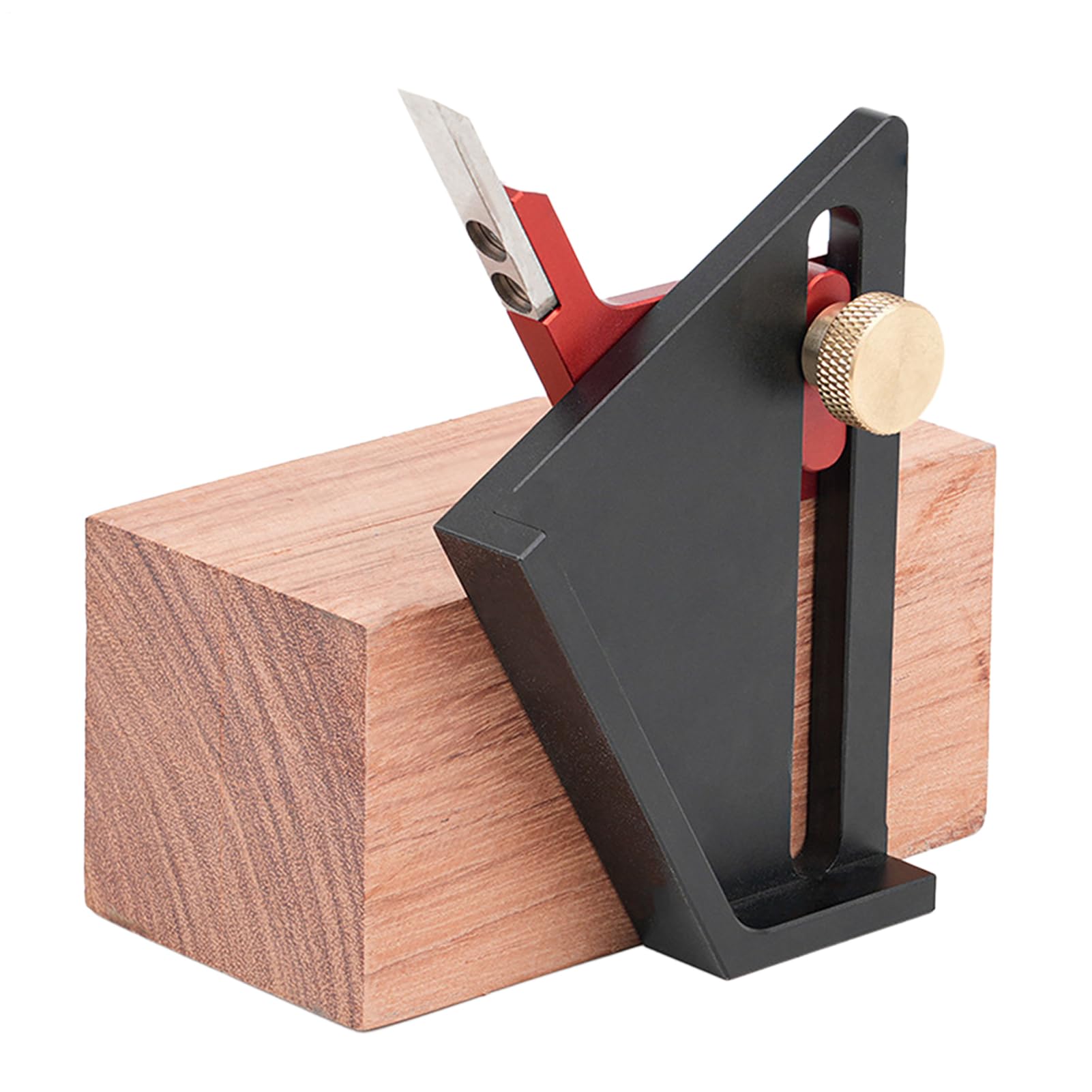 Jauge De Profondeur Pour Défonceuse,Accessoires pour Table de Défonceuse | Guide Métrique Anodisé de Précision 0-58 mm pour Marquage Central - Compatible Scie sur Table, Perceuse à Colonne