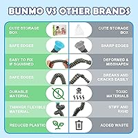 Vista 6 de Juguetes sensoriales para ansiedad para niños y niñas con juguetes sensoriales para autismo y TDAH, juguetes elásticos y conectados para niños