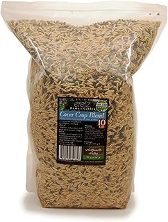 Cover Crop Seed Blend by Eretz (10lb) - Choose Size! Willamette Valley, Oregon Grown, Non-GMO, No Fillers, No Weed Seeds.