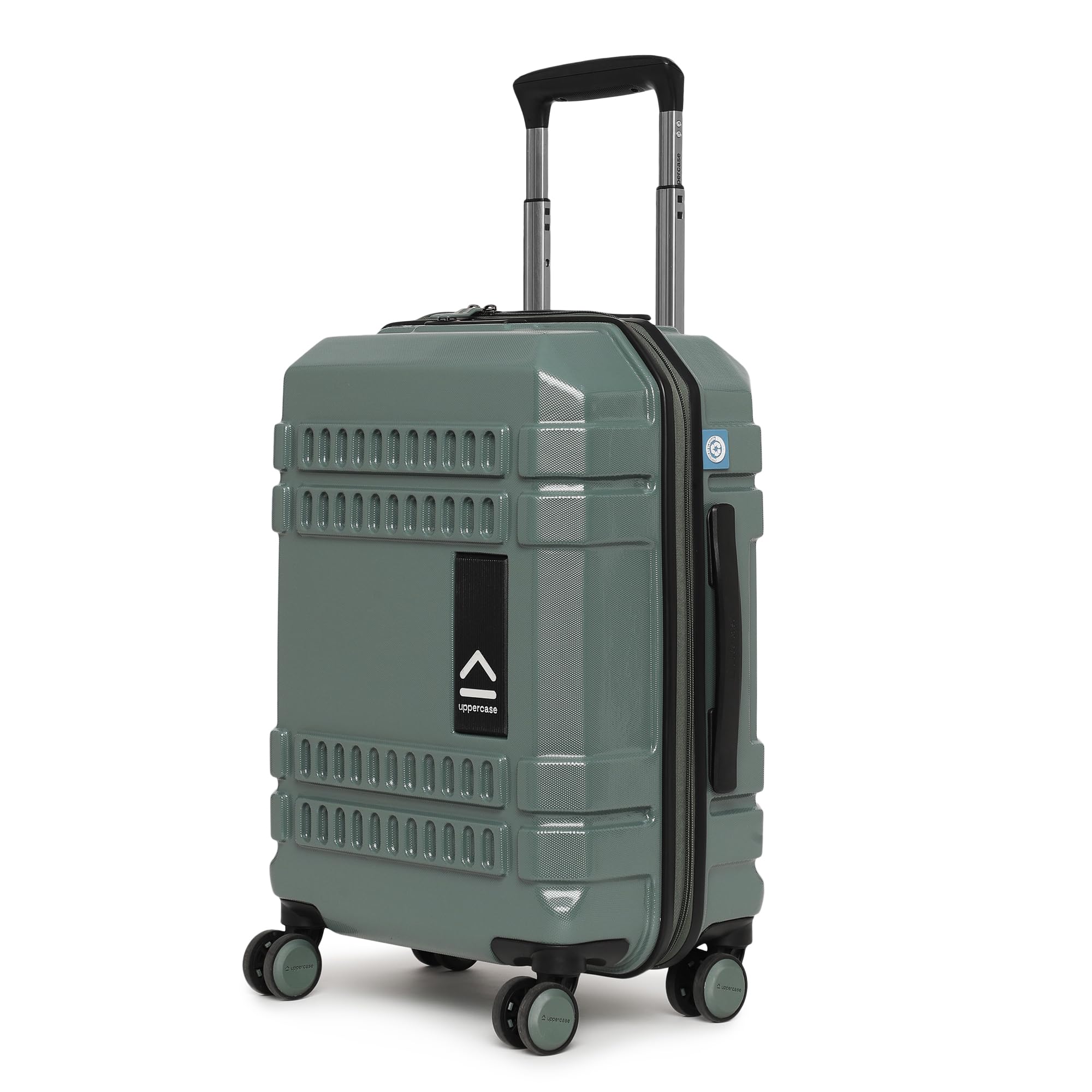 Uppercase Bullet Trolley Bag 56cm Green - Image 1