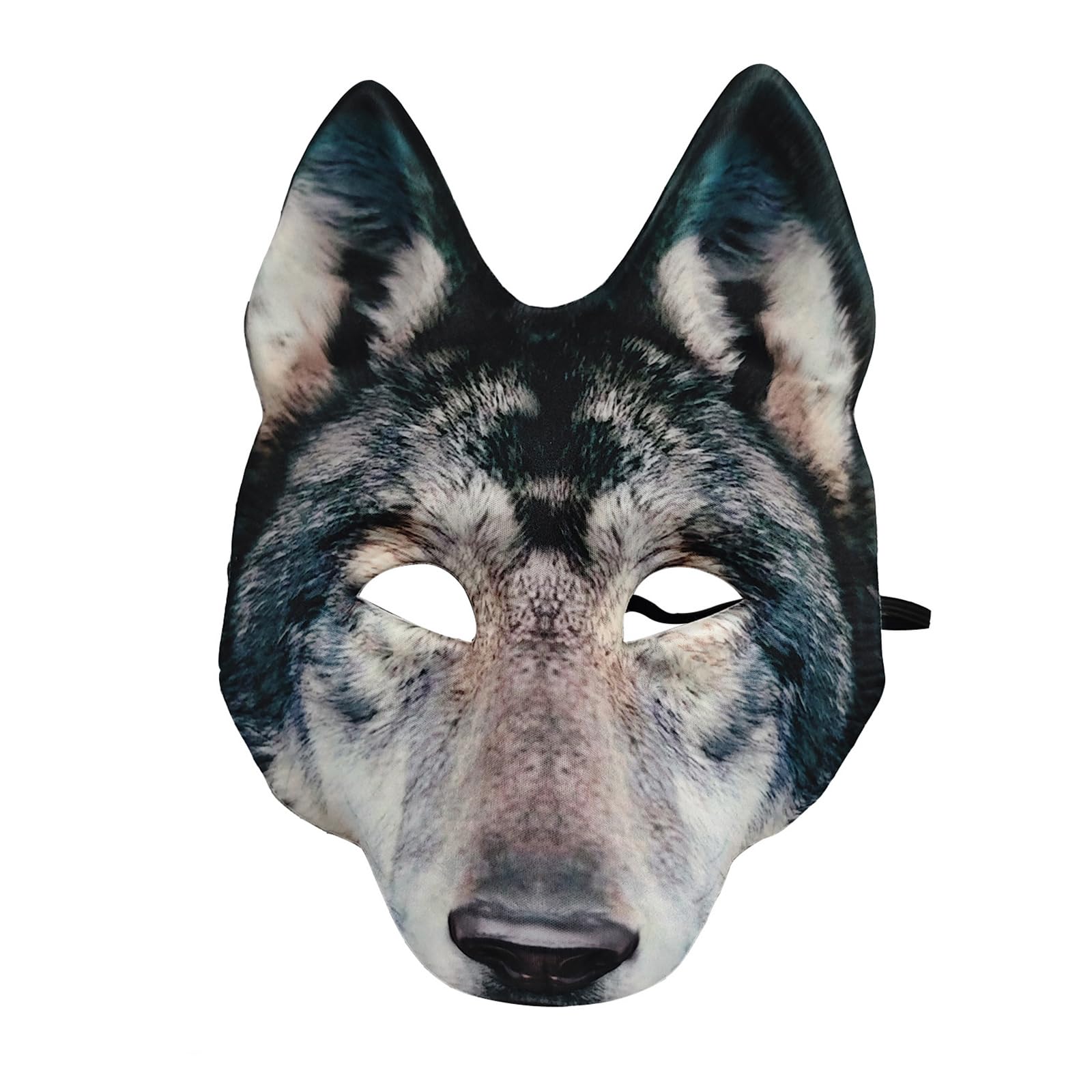 Msioytog Multifunctional Animal Themed Wolf EVA Texture Suitable for Halloween Carnivals Event Creative Uses and Gatherings Carnival
