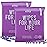 HyperGo XL Body Wipes for Women & Men - 12 x12 Rinse-Free Full Body Cleansing Wipes 2-20 Count Packs - Lavender | Biodegradable, Hypoallergenic, Aloe-Infused | Gym, Festival, Camping Essentials