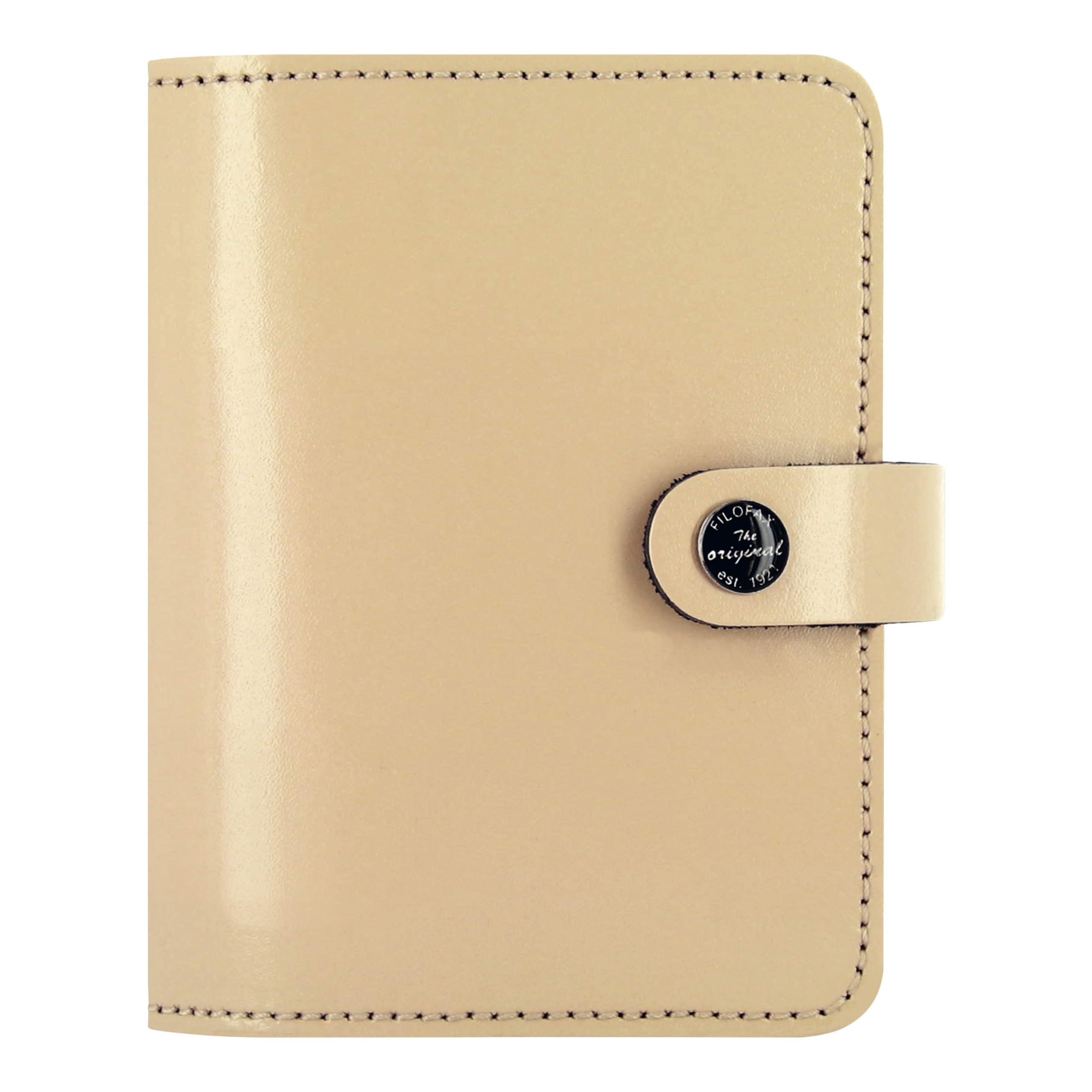 Filofax The Original Organizer, formato tascabile, pelle color nude, sei anelli, visualizzazione settimanale, multilingue (C026085)