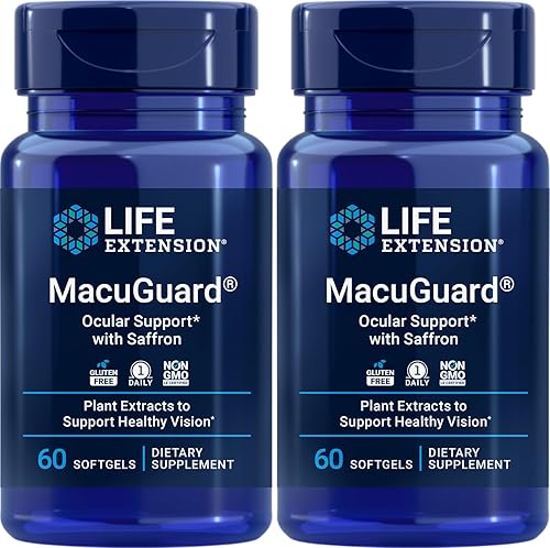 Life Extension Macuguard Ocular Support 60 cápsulas blandas 2 unidades Life Extension Macuguard Ocular Support 60 cápsulas blandas 2 unidades