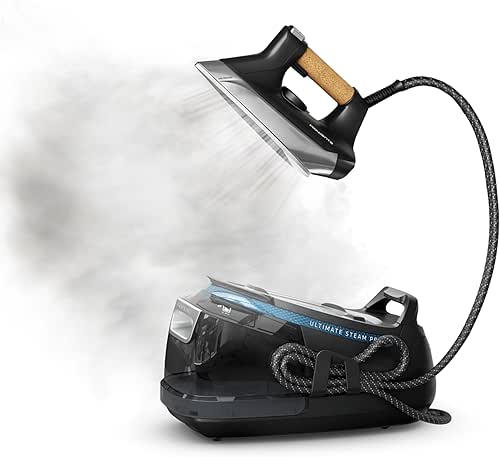 Rowenta, Iron, Ultimate Steam Pro Stainless Steel Soleplate Professional Steam