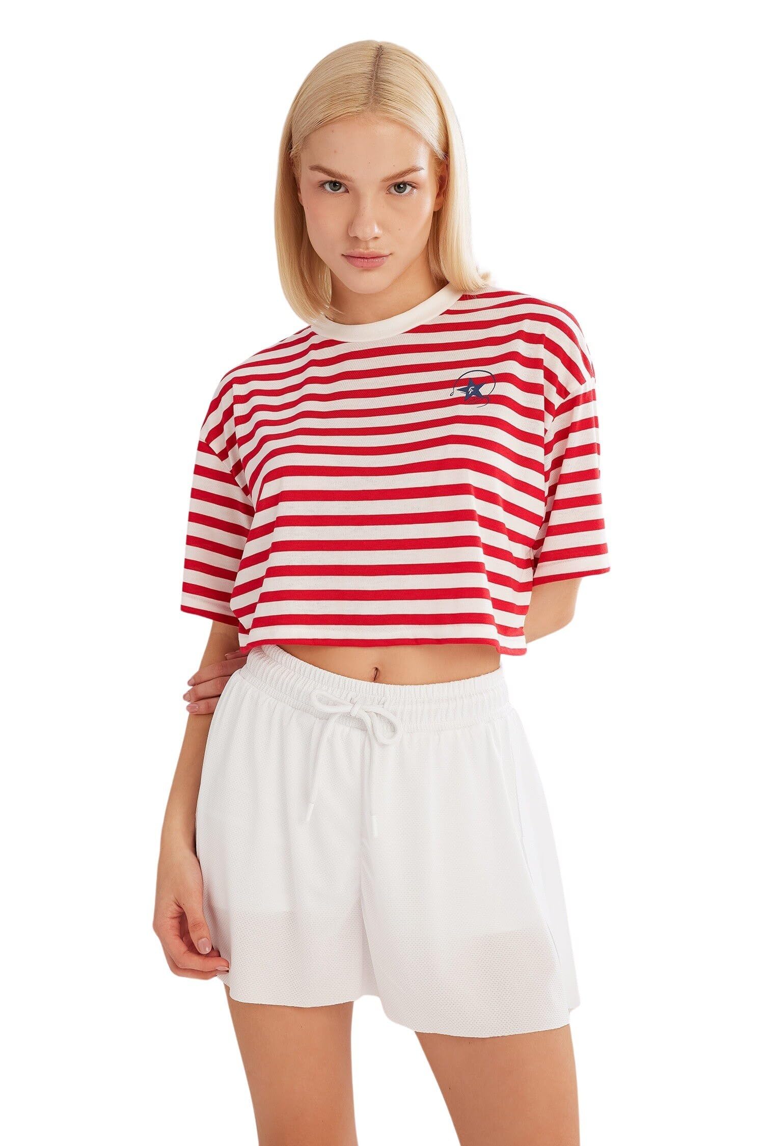 C5823AX Kısa Kollu T-Shirt Kadın