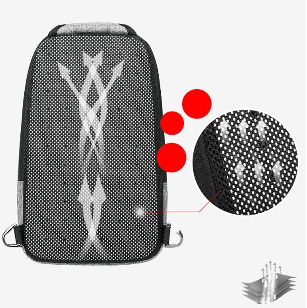 Chest Bag Men Large Capacity Shoulder Messenger Bag Fashion Shoulder Bag Casual Young Men Small Backpack