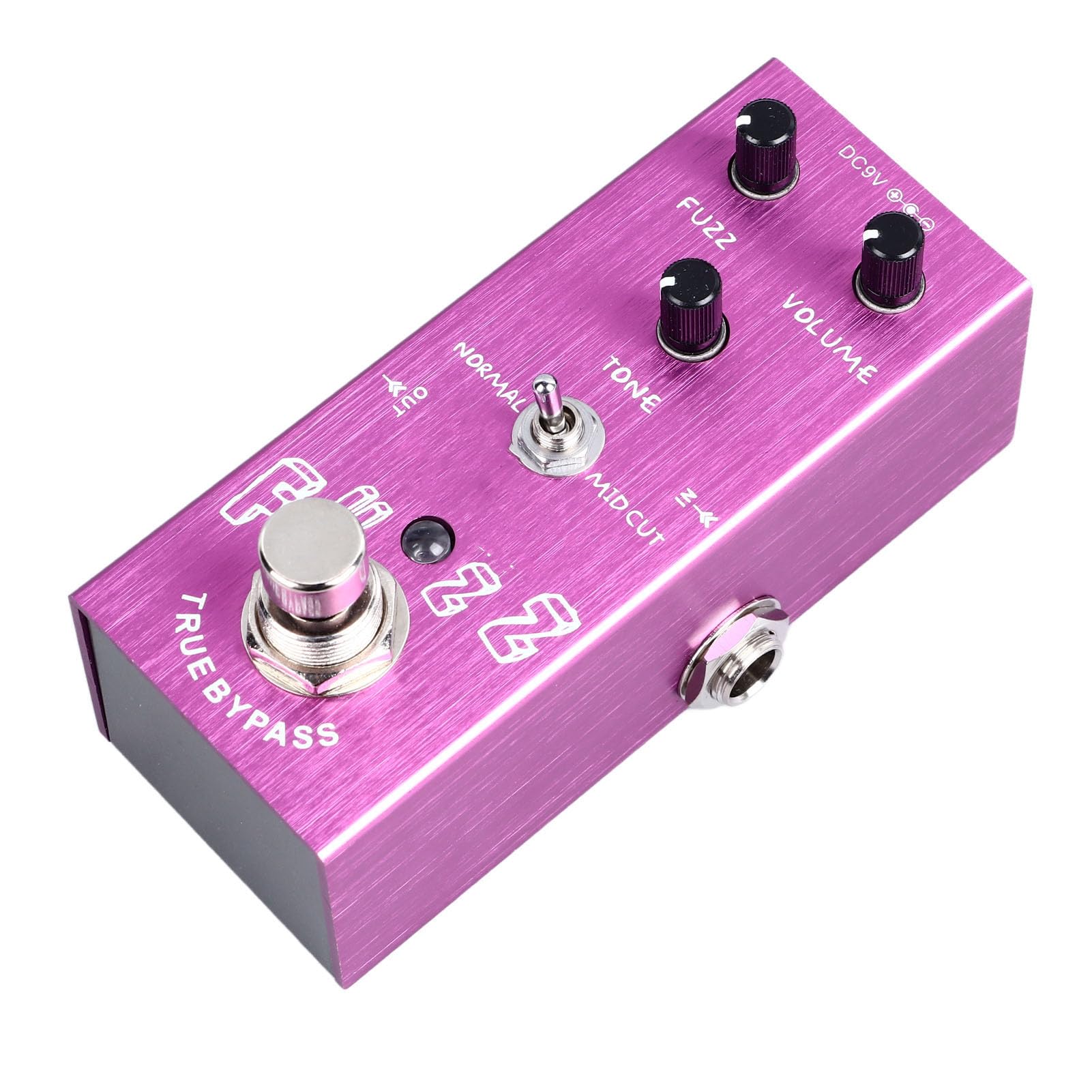 Effetto per Chitarra in Metallo, Effettore per Chitarra Elettrica Accordatura Flessibile Buona compatibilità Multifunzionale per Stili di Musica Rock Jazz (PURPLE)