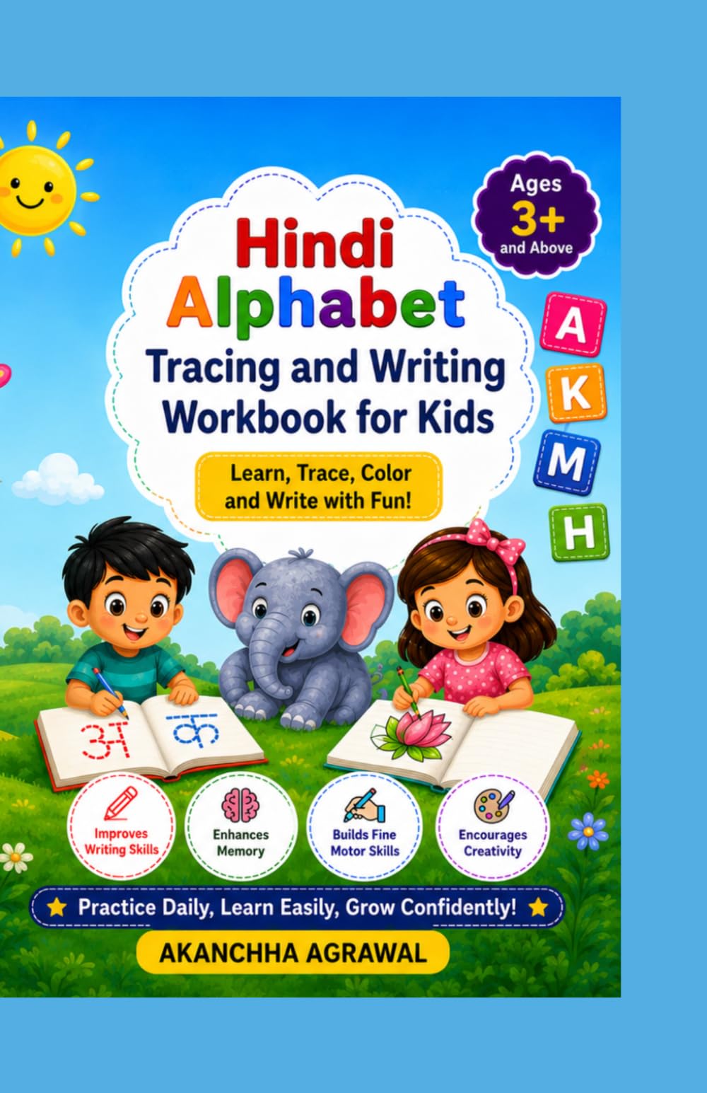 Hindi Alphabet Tracing and Writing Workbook for Kids book