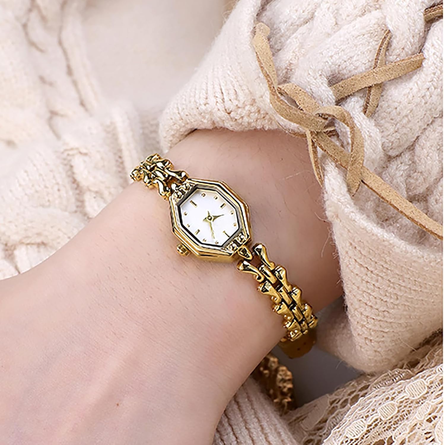 BESTKANG Ladies Exquisite Luxury Watch Vintage Bracelet Waterproof Watch Fashion Dress Quartz Watches for Women - Image 2