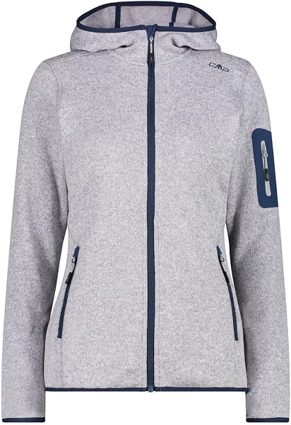 CMP Giacca In Knit-tech Da Donna Con Cappuccio Fisso Giacca Donna - 5