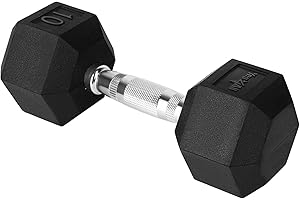 Yes4All Chrome Grip Hand Weight (10 lbs)